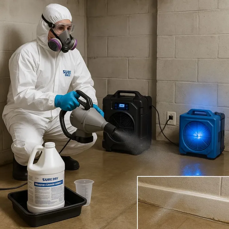 Sanitization and Odor Removal process in Menifee, CA