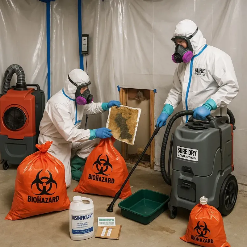 Contaminated Water Handling Protocols process in Menifee, CA