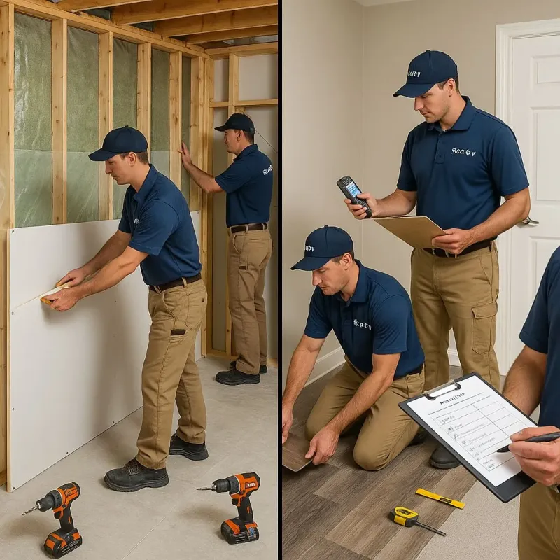 Repairs and Reconstruction process in Menifee, CA